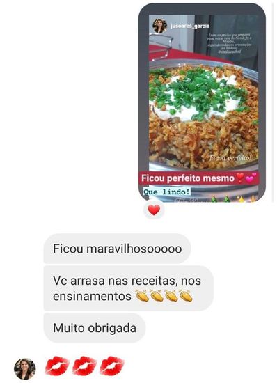 Depoimento de cliente sobre o Mjadra